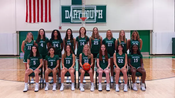 2025-26 Dartmouth Women's Basketball Team Photo