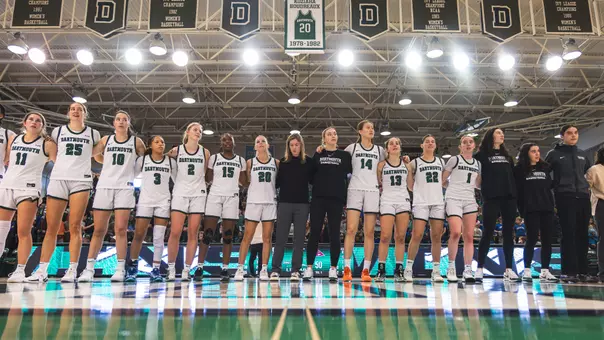 Women's Basketball Team Postgame