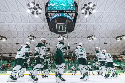 DMIH Salutes fans after win