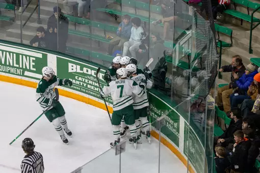DMIH celebrates a goal vs ASU
