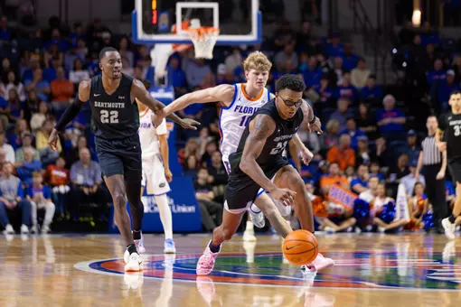 Brandon Mitchell-Day plays against Florida