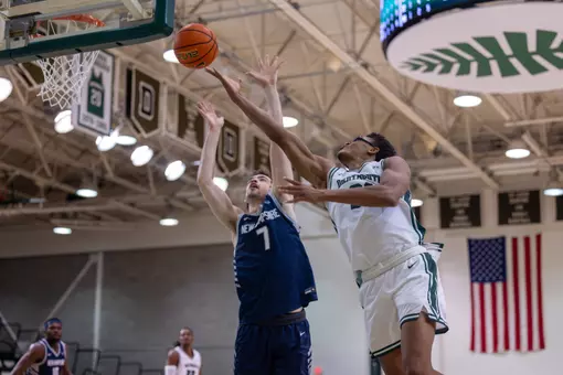 Brandon Mitchell-Day plays against UNH