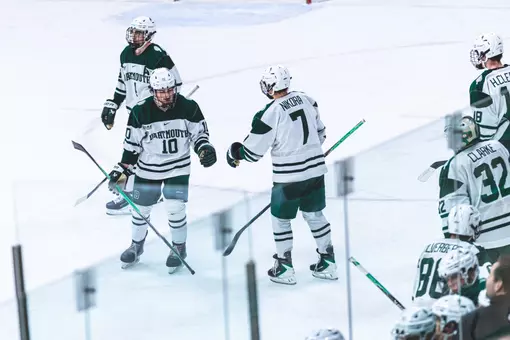 Hayden Stavroff after scoring