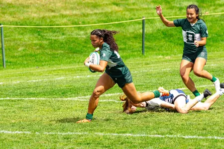 Marley Larkin scores a try against QPac