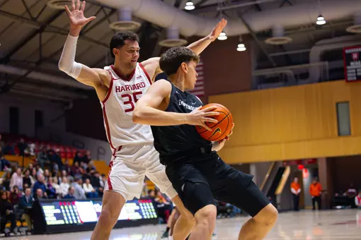 Anton Strelnikov plays against Harvard