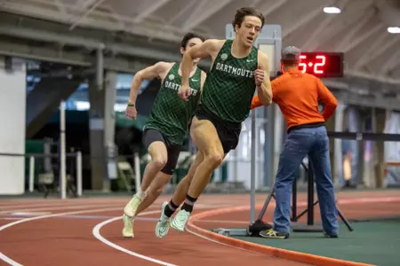 Liam Murray competes at home