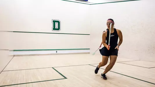 Dartmouth women's squash photo vs Middlebury