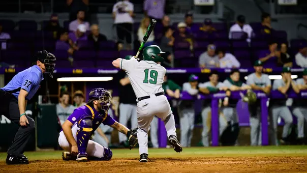 Henry Murray bats at LSU
