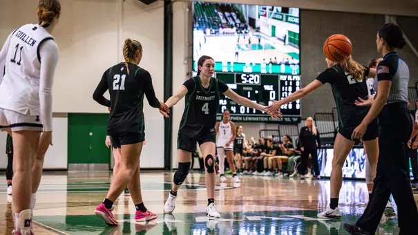 Women's Basketball Team Celebration