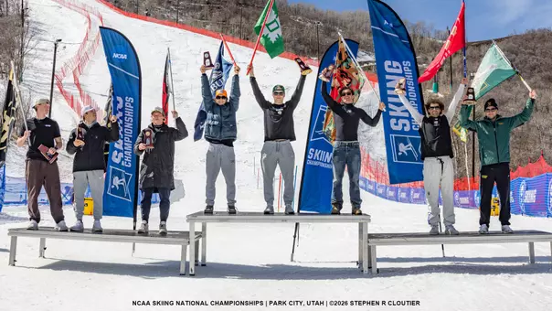Oscar Zimmer NCAA SL Podium