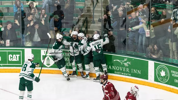 DMIH celebrates a goal at home