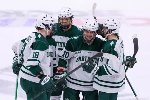 Hayden Stavroff and friends celly vs Princeton