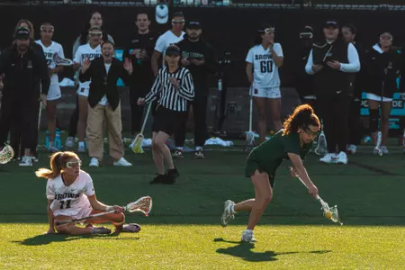 Ellie Burdick picks up groundball