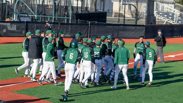 BSB Holy Cross Walkoff Celebration