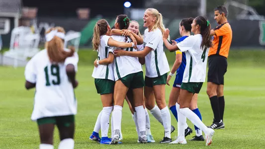 Women's Soccer Celebration