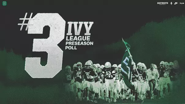 Football Ivy Preseason Poll Graphic
