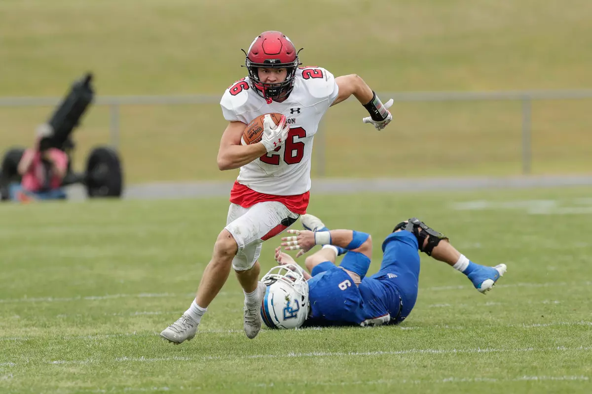 Presbyterian takes on Davidson in non-conference football action at Bailey Memorial Stadium on Saturday, April 10, 2021 in Clinton, South Carolina.