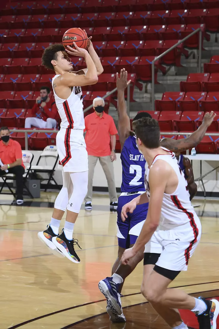 Davidson takes on High Point in non-conference basketball action at Belk Arena on Wednesday, November 25, 2020 in Davidson, North Carolina.
