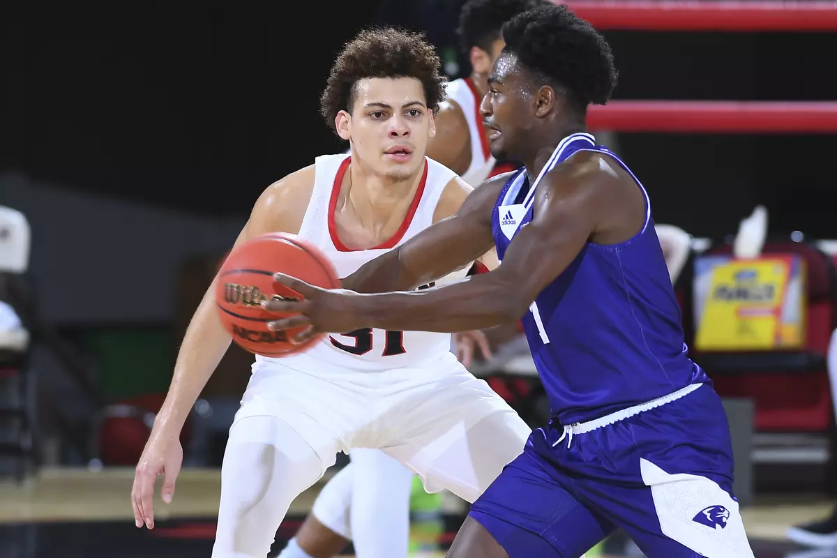 Davidson takes on High Point in non-conference basketball action at Belk Arena on Wednesday, November 25, 2020 in Davidson, North Carolina.