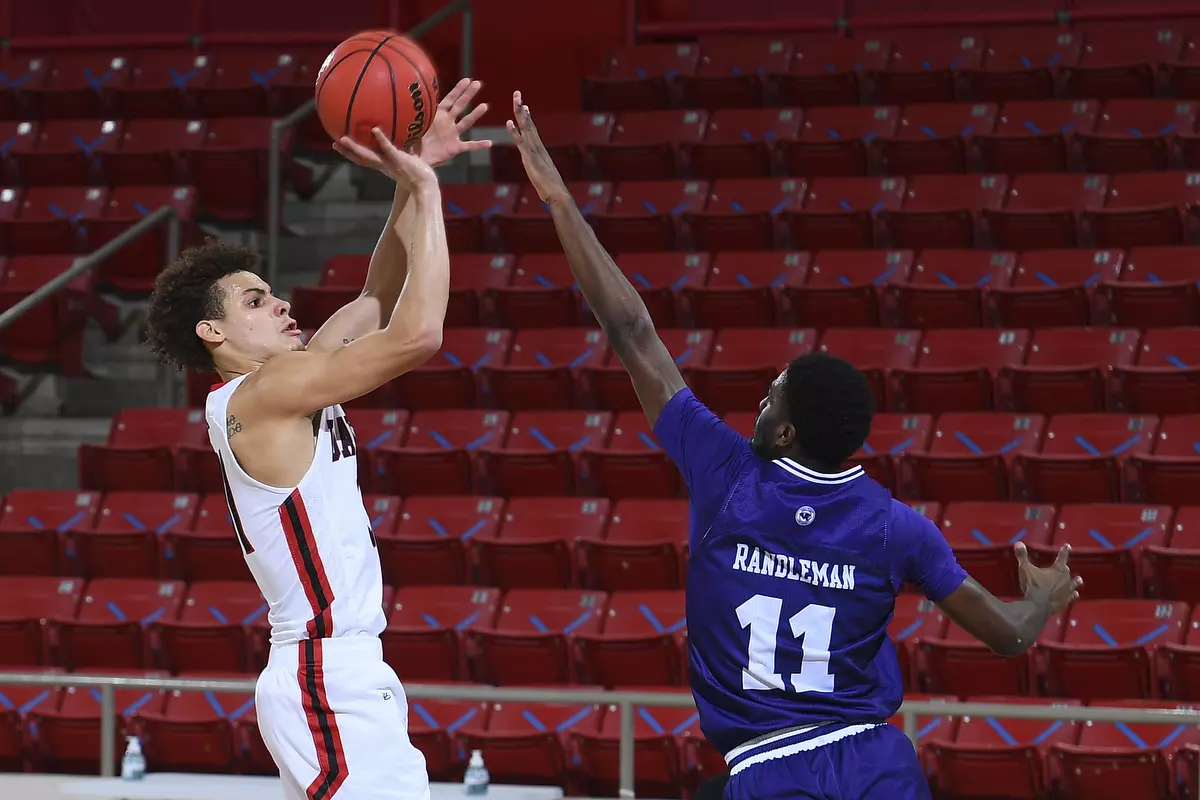 Davidson takes on High Point in non-conference basketball action at Belk Arena on Wednesday, November 25, 2020 in Davidson, North Carolina.
