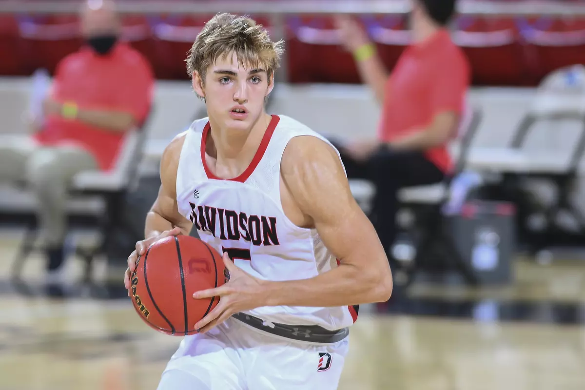 Davidson takes on High Point in non-conference basketball action at Belk Arena on Wednesday, November 25, 2020 in Davidson, North Carolina.