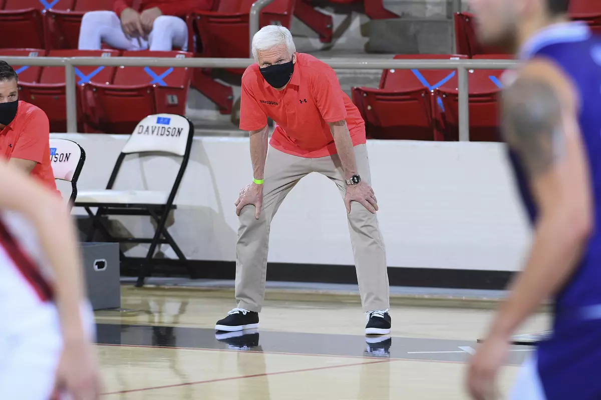 Davidson takes on High Point in non-conference basketball action at Belk Arena on Wednesday, November 25, 2020 in Davidson, North Carolina.