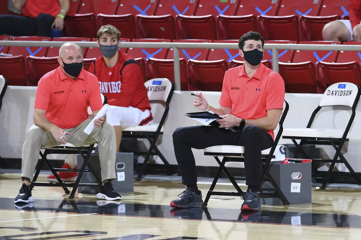 Davidson takes on High Point in non-conference basketball action at Belk Arena on Wednesday, November 25, 2020 in Davidson, North Carolina.