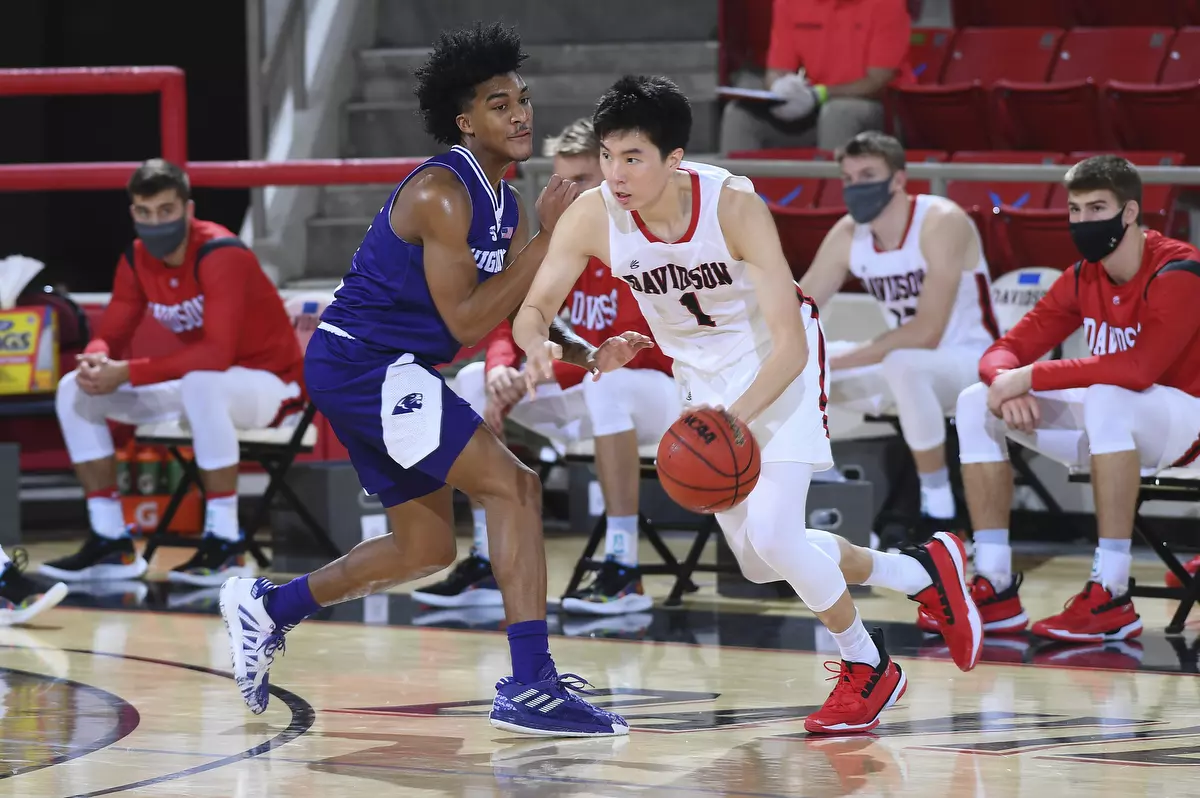 Davidson takes on High Point in non-conference basketball action at Belk Arena on Wednesday, November 25, 2020 in Davidson, North Carolina.