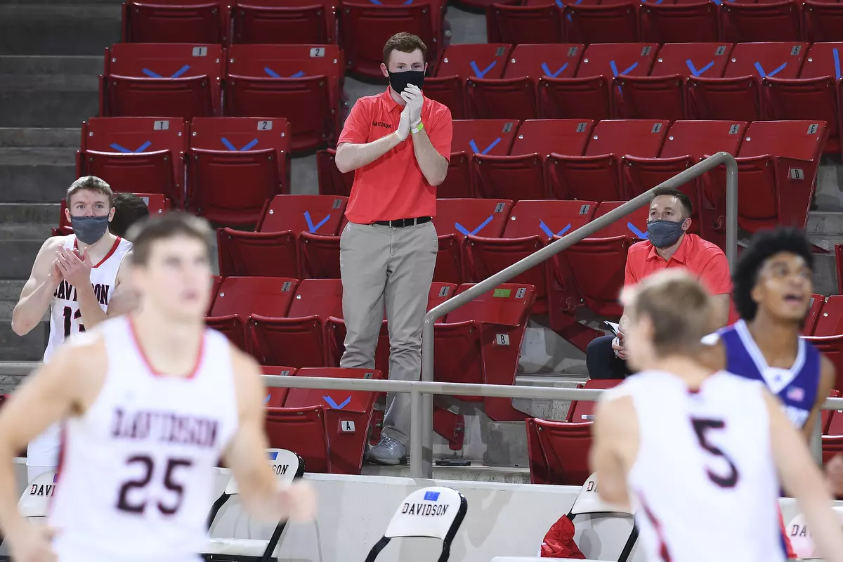 Davidson takes on High Point in non-conference basketball action at Belk Arena on Wednesday, November 25, 2020 in Davidson, North Carolina.