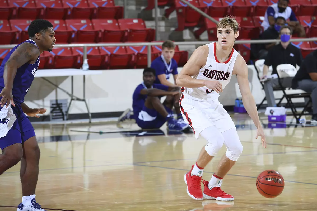 Davidson takes on High Point in non-conference basketball action at Belk Arena on Wednesday, November 25, 2020 in Davidson, North Carolina.