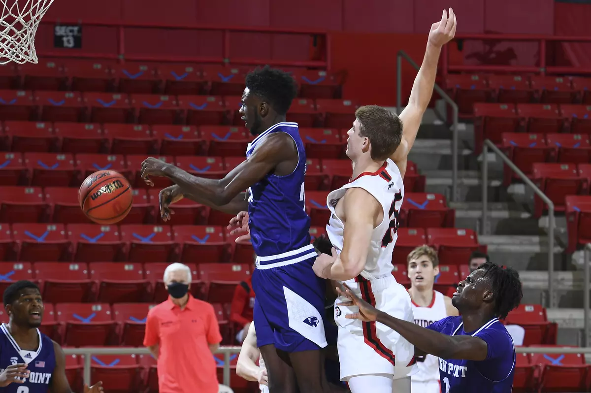 Davidson takes on High Point in non-conference basketball action at Belk Arena on Wednesday, November 25, 2020 in Davidson, North Carolina.