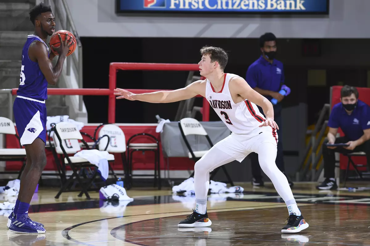 Davidson takes on High Point in non-conference basketball action at Belk Arena on Wednesday, November 25, 2020 in Davidson, North Carolina.
