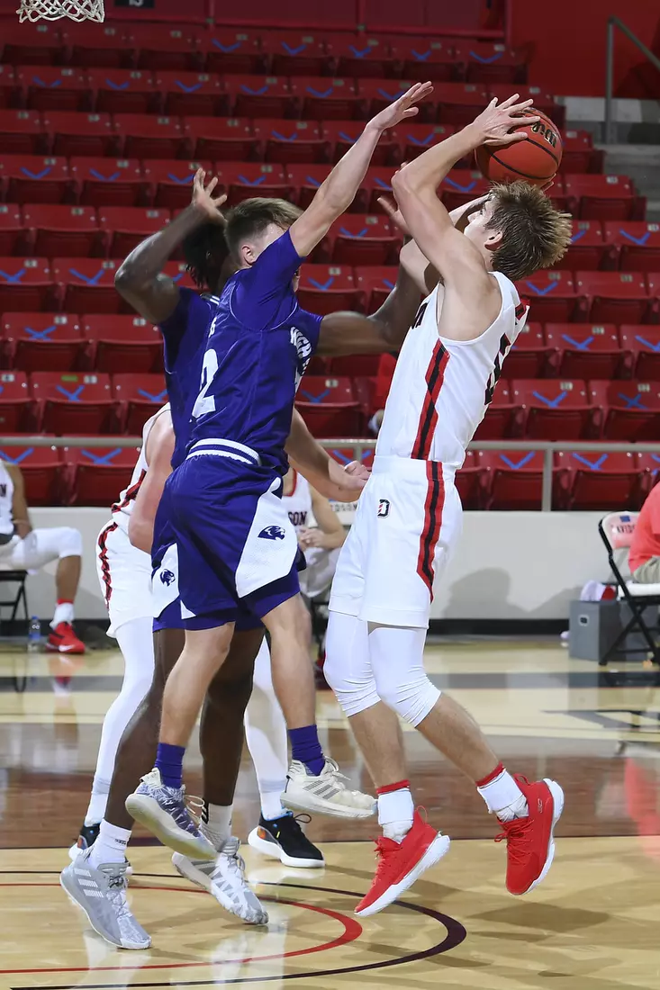 Davidson takes on High Point in non-conference basketball action at Belk Arena on Wednesday, November 25, 2020 in Davidson, North Carolina.