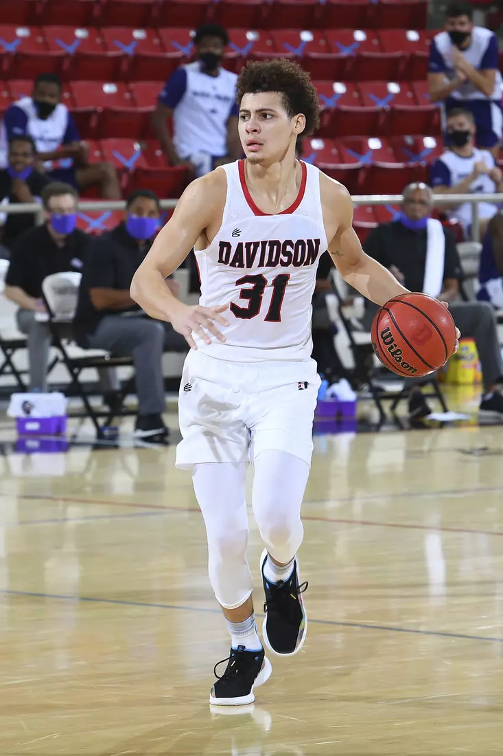 Davidson takes on High Point in non-conference basketball action at Belk Arena on Wednesday, November 25, 2020 in Davidson, North Carolina.