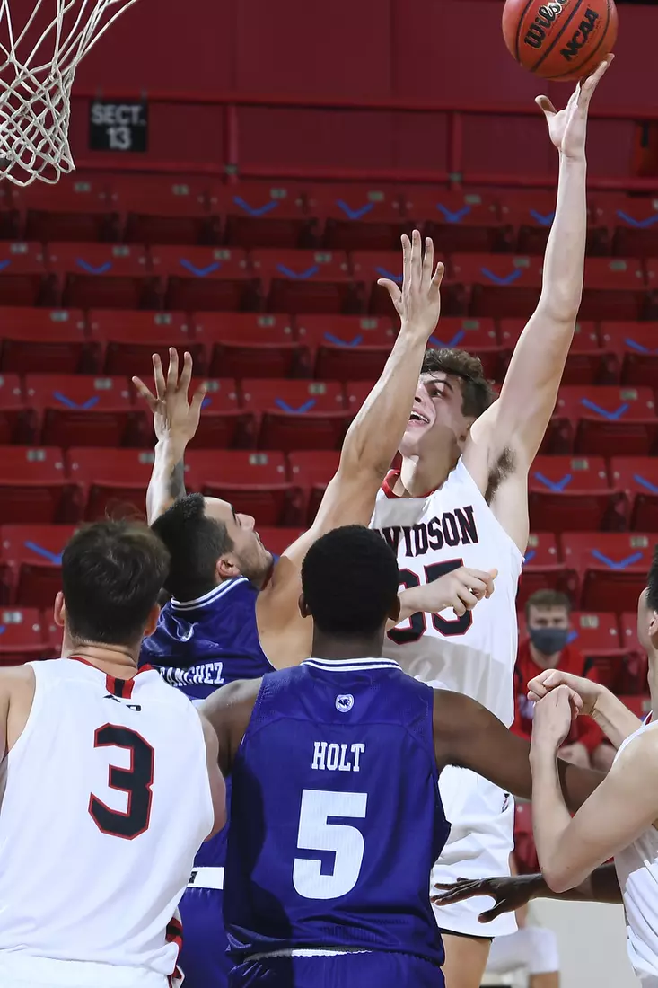 Davidson takes on High Point in non-conference basketball action at Belk Arena on Wednesday, November 25, 2020 in Davidson, North Carolina.