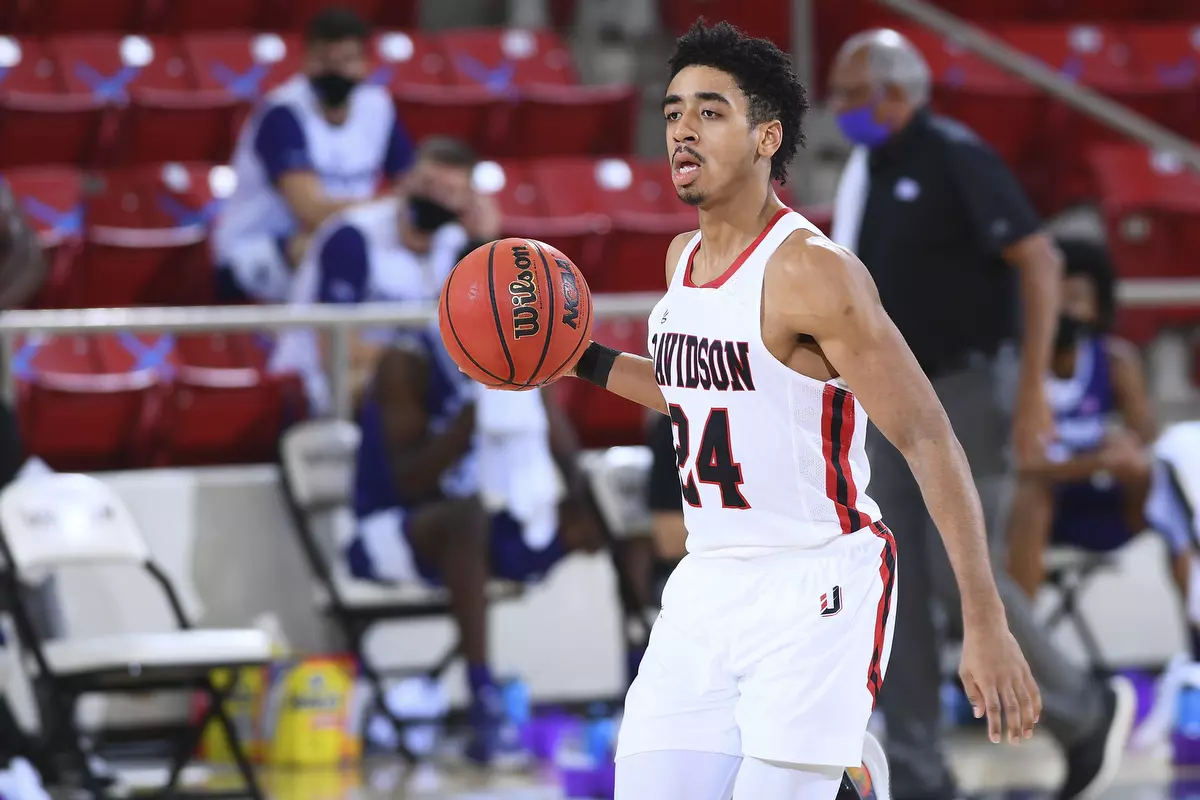 Davidson takes on High Point in non-conference basketball action at Belk Arena on Wednesday, November 25, 2020 in Davidson, North Carolina.
