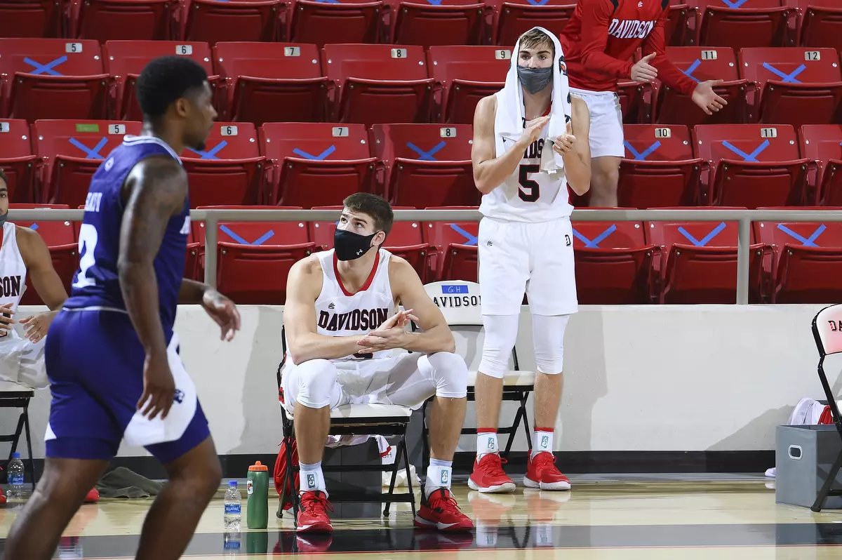 Davidson takes on High Point in non-conference basketball action at Belk Arena on Wednesday, November 25, 2020 in Davidson, North Carolina.