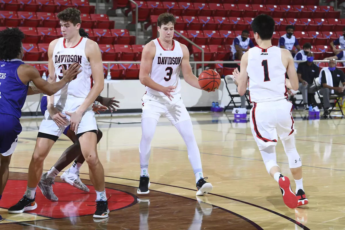 Davidson takes on High Point in non-conference basketball action at Belk Arena on Wednesday, November 25, 2020 in Davidson, North Carolina.