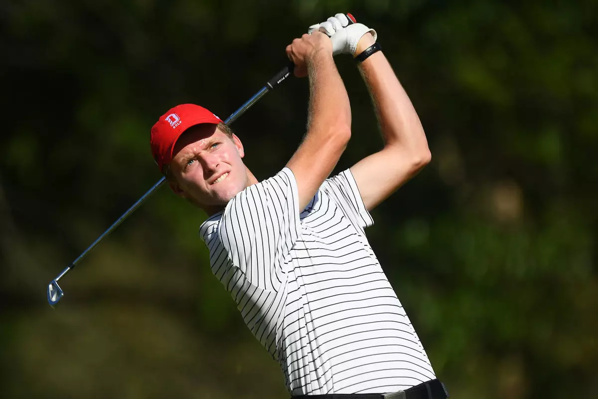 Teams participate in the 2019 River Run Collegiate men's golf tournament at River Run Country Club on Monday, September 23, 2019 in Davidson, North Carolina.