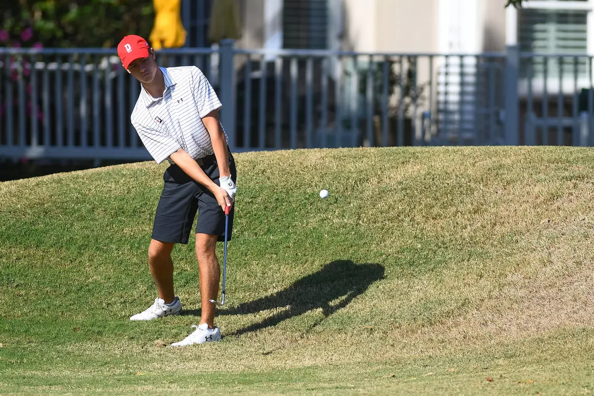Teams participate in the 2019 River Run Collegiate men's golf tournament at River Run Country Club on Monday, September 23, 2019 in Davidson, North Carolina.