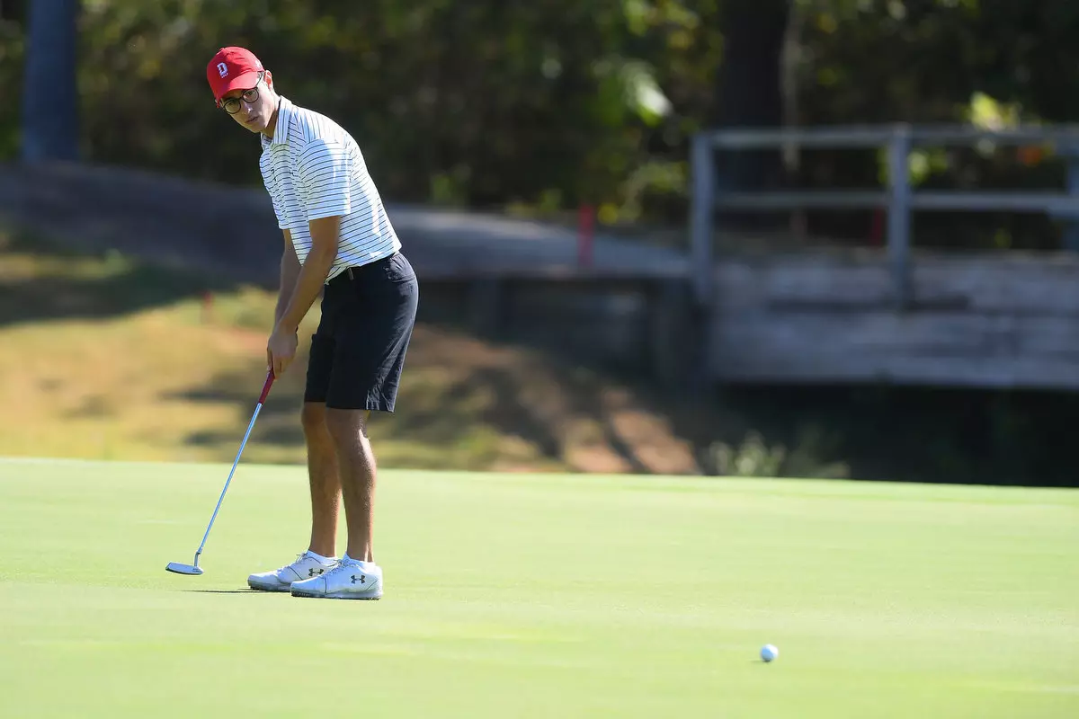 Teams participate in the 2019 River Run Collegiate men's golf tournament at River Run Country Club on Monday, September 23, 2019 in Davidson, North Carolina.