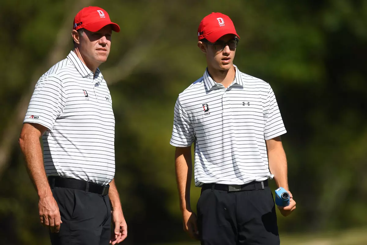 Teams participate in the 2019 River Run Collegiate men's golf tournament at River Run Country Club on Monday, September 23, 2019 in Davidson, North Carolina.