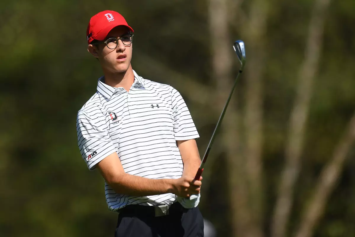 Teams participate in the 2019 River Run Collegiate men's golf tournament at River Run Country Club on Monday, September 23, 2019 in Davidson, North Carolina.