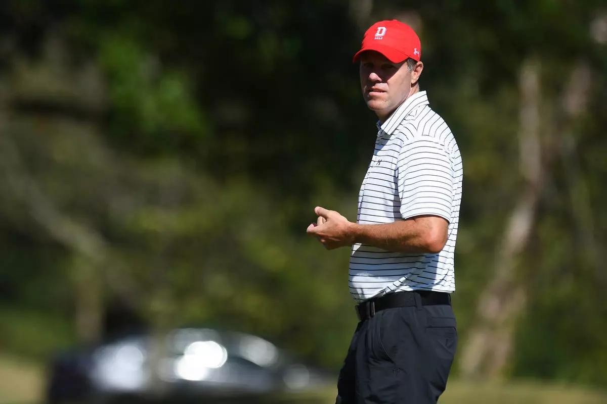 Teams participate in the 2019 River Run Collegiate men's golf tournament at River Run Country Club on Monday, September 23, 2019 in Davidson, North Carolina.