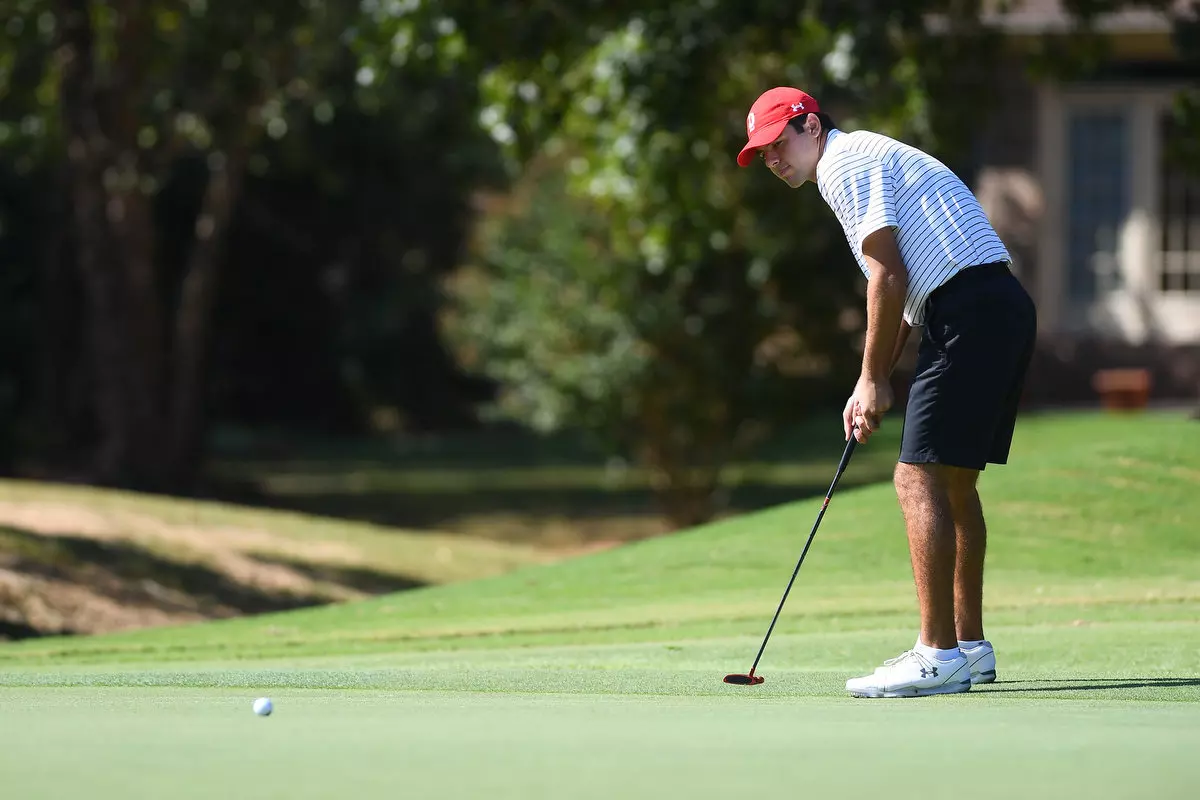 Teams participate in the 2019 River Run Collegiate men's golf tournament at River Run Country Club on Monday, September 23, 2019 in Davidson, North Carolina.