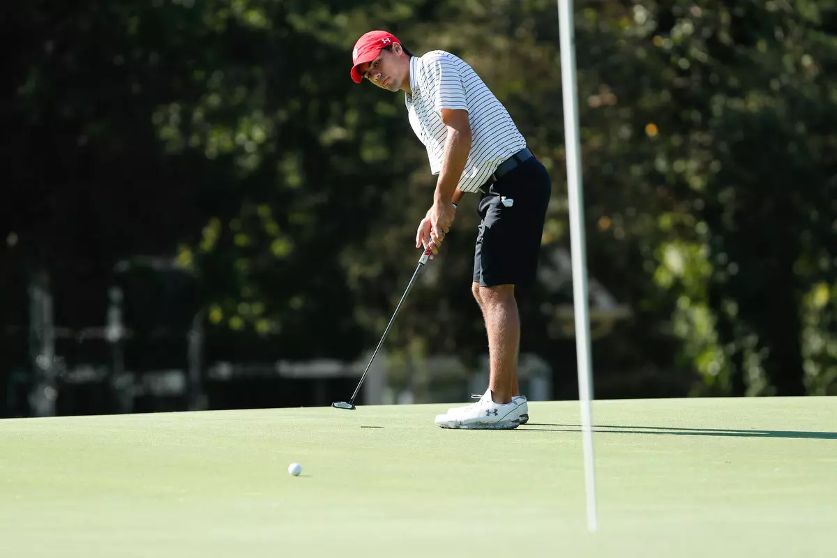 Teams participate in the 2019 River Run Collegiate men's golf tournament at River Run Country Club on Monday, September 23, 2019 in Davidson, North Carolina.