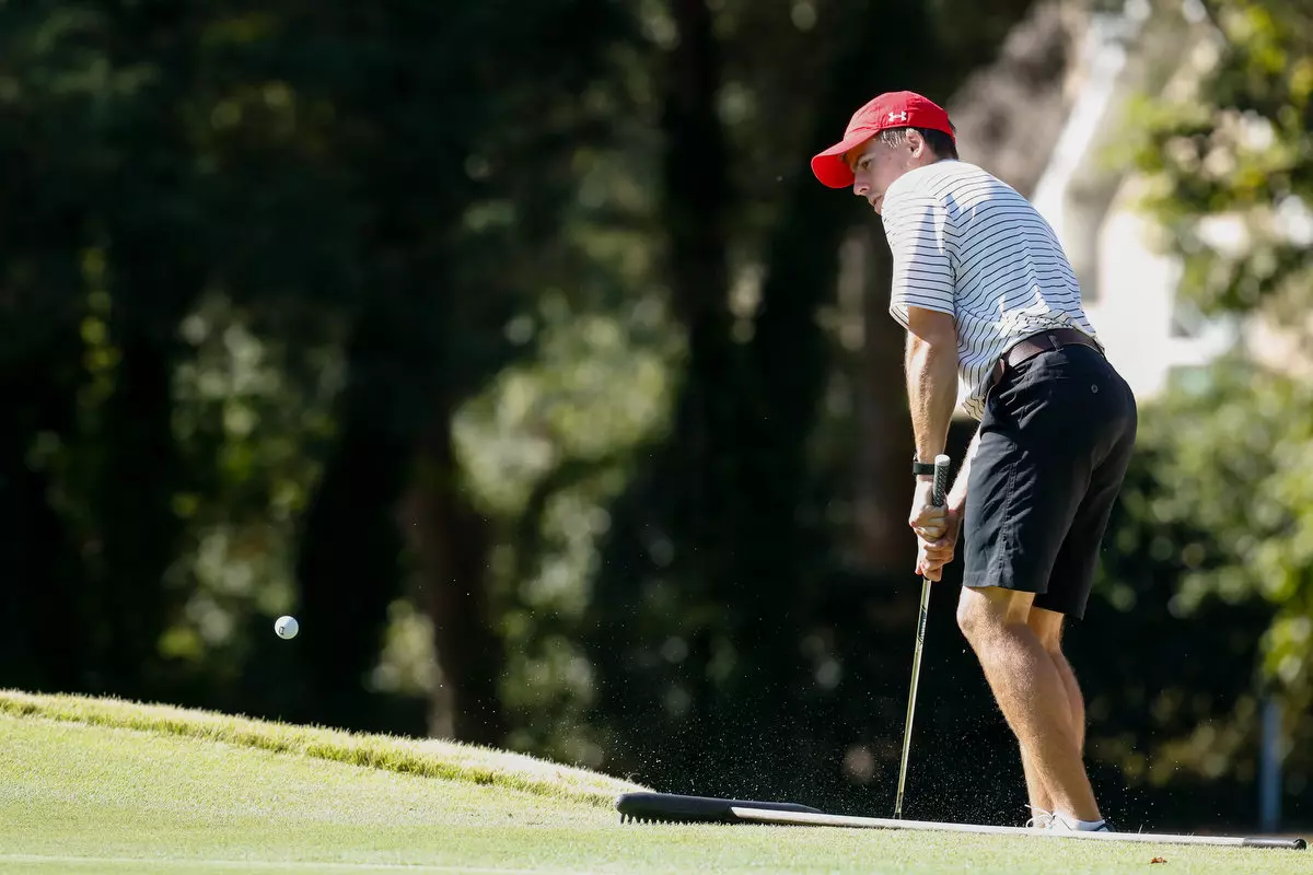 Teams participate in the 2019 River Run Collegiate men's golf tournament at River Run Country Club on Monday, September 23, 2019 in Davidson, North Carolina.