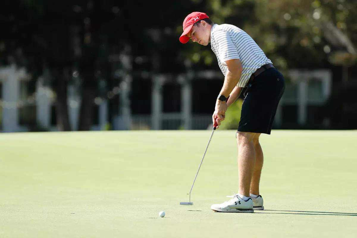 Teams participate in the 2019 River Run Collegiate men's golf tournament at River Run Country Club on Monday, September 23, 2019 in Davidson, North Carolina.