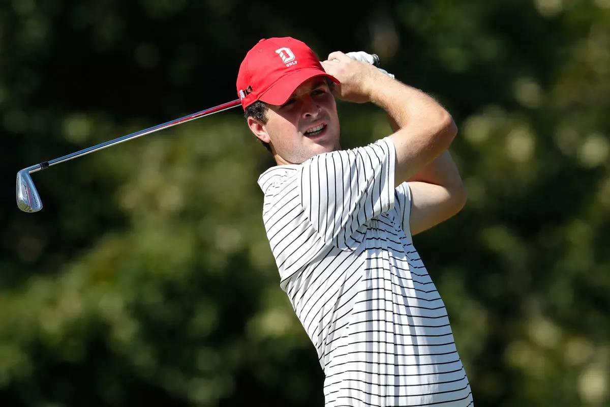 Teams participate in the 2019 River Run Collegiate men's golf tournament at River Run Country Club on Monday, September 23, 2019 in Davidson, North Carolina.