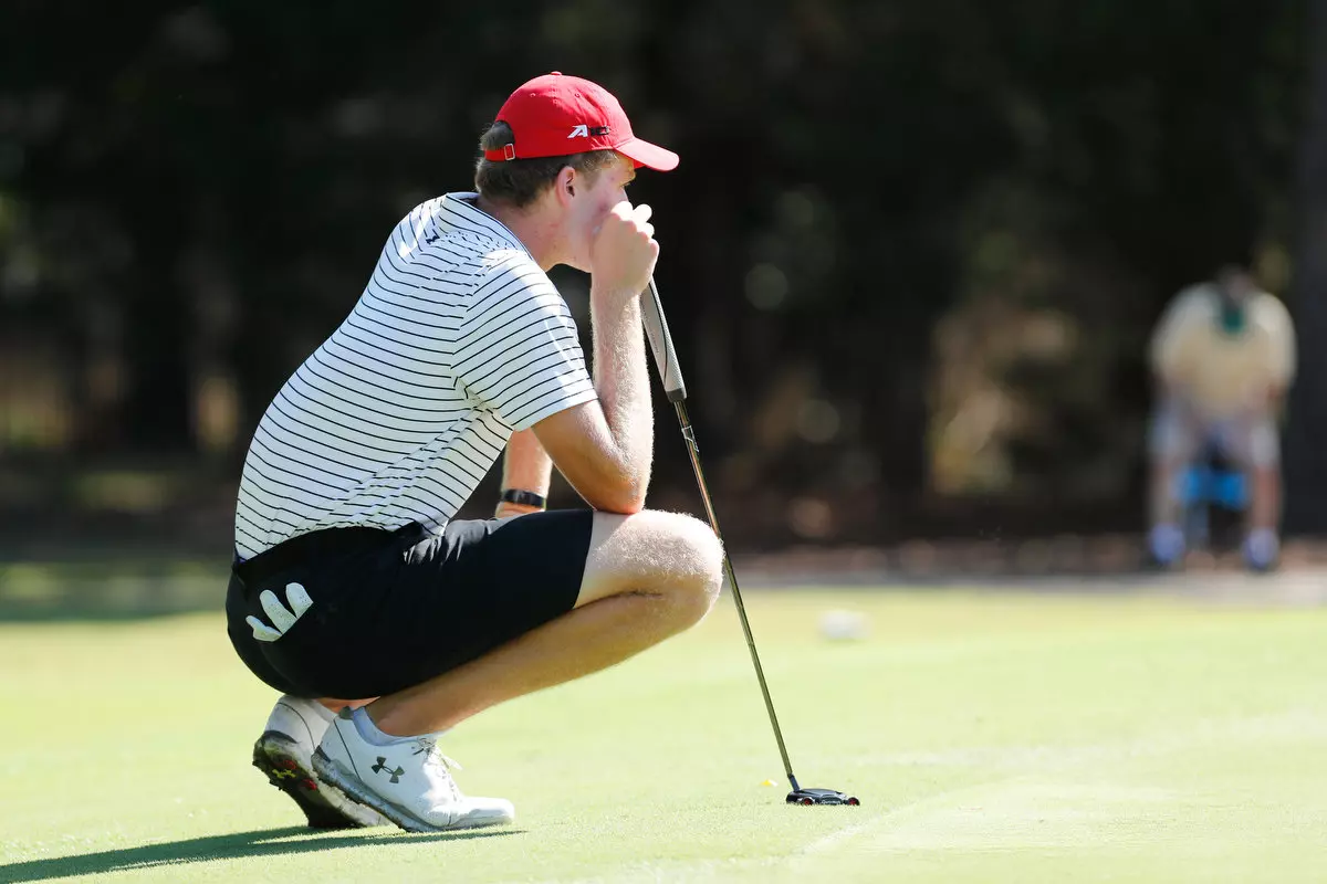 Teams participate in the 2019 River Run Collegiate men's golf tournament at River Run Country Club on Monday, September 23, 2019 in Davidson, North Carolina.